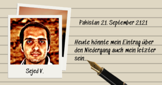 Bild und Tagebucheintrag von Sejed V.