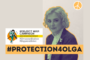 #Protection4Olga Schriftzug mit Foto