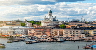 Stadtansicht-Helsinki